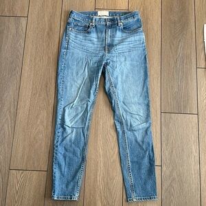 Everlane High Rise Straight Leg Jeans